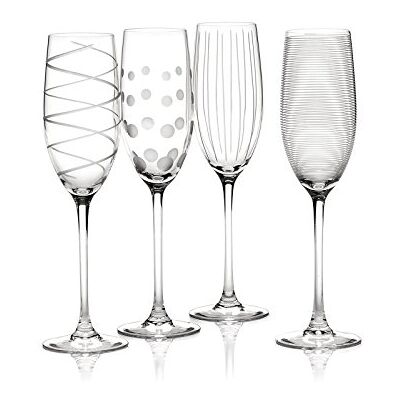 Mikasa Creative Tops 4 Verres avec des Motifs Blanc 4 Unité (Lot de 1) Mikasa Creative Tops 4 Verres avec des Motifs Blanc 4 Unité (Lot de 1)