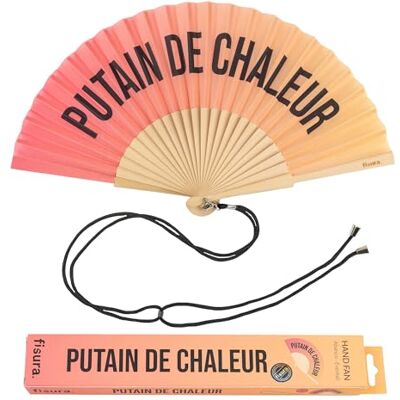 Fisura Éventail Original avec Message en Français Moderne et Amusant en Bois Cadeau avec Suspension 42,5 x 23 cm, Chaleur, Dégradé, 24 x 4 x 15,5 Fisura Éventail Original avec Message en Français Moderne et Amusant en Bois Cadeau avec Suspension 42,5 x 23 cm, Chaleur, Dégradé, 24 x 4 x 15,5