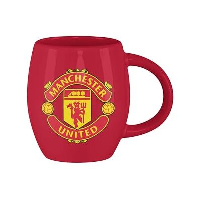 FOCO Tasse à motif de lettres classique Manchester United FC sous licence officielle FOCO Tasse à motif de lettres classique Manchester United FC sous licence officielle