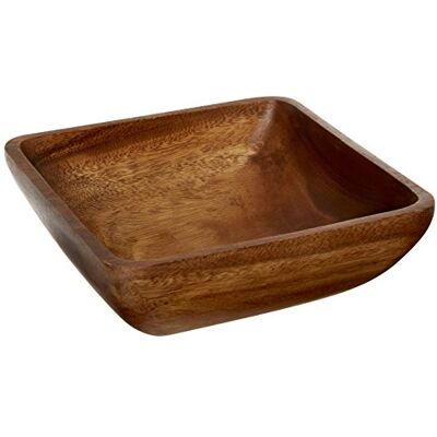 Premier Housewares Grand bol à fruits en bois marron foncé Bol de service en bambou 8 x 26 x 26 cm Premier Housewares Grand bol à fruits en bois marron foncé Bol de service en bambou 8 x 26 x 26 cm
