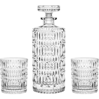 Nachtmann Lot de 3 carafes à whisky ethniques Nachtmann Lot de 3 carafes à whisky ethniques