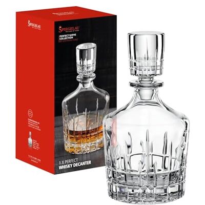 Spiegelau & Nachtmann 4500158 Highland Ensemble composé de carafe, bouteille et verre de cristal, pour whisky, 0,75 l Spiegelau & Nachtmann 4500158 Highland Ensemble composé de carafe, bouteille et verre de cristal, pour whisky, 0,75 l