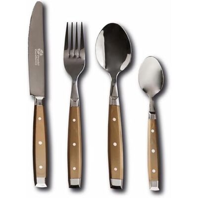 Pradel Excellence QUITO MENAGERE 24 PIECES BRONZE BOITE COULEUR Pradel Excellence QUITO MENAGERE 24 PIECES BRONZE BOITE COULEUR