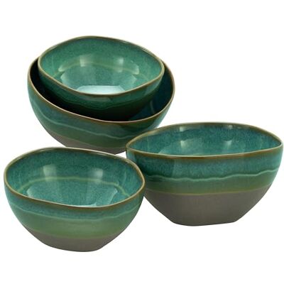 CREATABLE Basalt Bio, Ensemble de 4 Bols - Bowl Set CREATABLE Basalt Bio, Ensemble de 4 Bols - Bowl Set