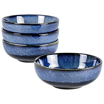 UNICASA Lot de 4 bol à soupe en porcelaine de 16 cm, idéaux comme bols à soupe, desserts et céréales, service de table pour 4 personnes UNICASA Lot de 4 bol à soupe en porcelaine de 16 cm, idéaux comme bols à soupe, desserts et céréales, service de table pour 4 personnes