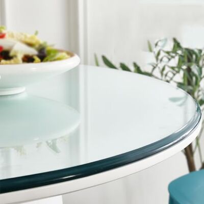 GY8PKVWKWQ Plateau rond en verre trempé transparent pour table patio, salle à manger, centre et auxiliaire. Épaisseur 1/2" (75 cm) GY8PKVWKWQ Plateau rond en verre trempé transparent pour table patio, salle à manger, centre et auxiliaire. Épaisseur 1/2" (75 cm)