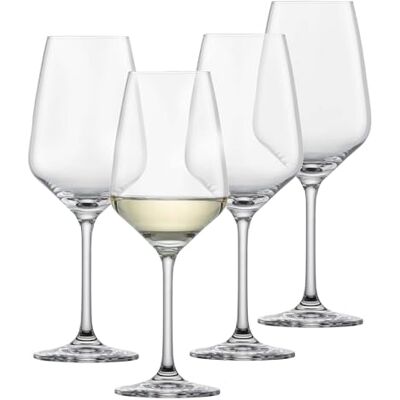 Schott Zwiesel Lot de 4 verres à vin blanc en cristal tulipe, 355 ml Schott Zwiesel Lot de 4 verres à vin blanc en cristal tulipe, 355 ml