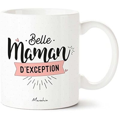 Manahia Mug Cadeau Belle mère Belle Maman d'exception Avec Boite Kraft Imprimé en France 330 mL Céramique Future Belle Maman Noël, Anniversaire Belle Mère Fête Des Mères Manahia Mug Cadeau Belle mère Belle Maman d'exception Avec Boite Kraft Imprimé en France 330 mL Céramique Future Belle Maman Noël, Anniversaire Belle Mère Fête Des Mères