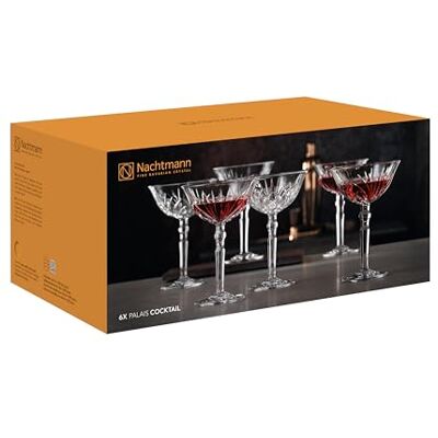 Spiegelau & Nachtmann 103323 Palais Lot de 6 bols à cocktail en cristal 200 ml Spiegelau & Nachtmann 103323 Palais Lot de 6 bols à cocktail en cristal 200 ml
