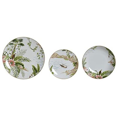 DKD Home Decor Ensemble de vaisselle, Standard DKD Home Decor Ensemble de vaisselle, Standard