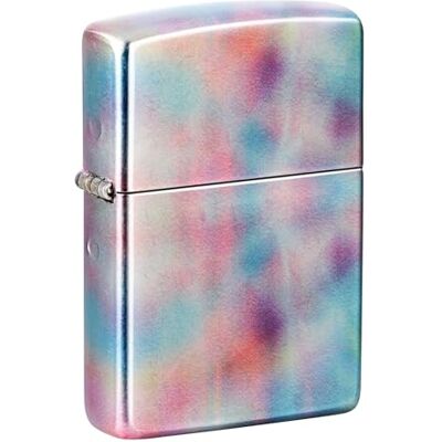 Zippo Briquet Tempête Motif Holographic, 540°, Impression Color Image, Rechargeable, Réutilisable, Coupe-vent, Coffret Cadeau, Fabriqué Aux États-Unis Zippo Briquet Tempête Motif Holographic, 540°, Impression Color Image, Rechargeable, Réutilisable, Coupe-vent, Coffret Cadeau, Fabriqué Aux États-Unis