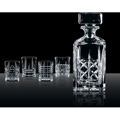 Nachtmann Spiegelau & 0098196-0 Highland Lot de 5 pièces à Whisky, Dont Une Carafe et 4 Verres Nachtmann Spiegelau & 0098196-0 Highland Lot de 5 pièces à Whisky, Dont Une Carafe et 4 Verres