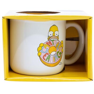 Stor Mug en Céramique Les Simpson 400ml Tasse Petit Déjeuner avec Design Original Compatible Micro-ondes et Lave-vaisselle Idéal Café, Thé et Chocolat Stor Mug en Céramique Les Simpson 400ml Tasse Petit Déjeuner avec Design Original Compatible Micro-ondes et Lave-vaisselle Idéal Café, Thé et Chocolat