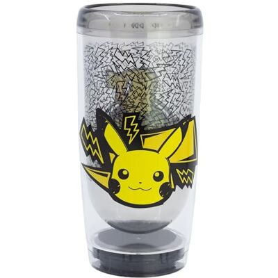 Stor Gobelet en plastique à double paroi anti-retournement Pokémon 625 ml Stor Gobelet en plastique à double paroi anti-retournement Pokémon 625 ml