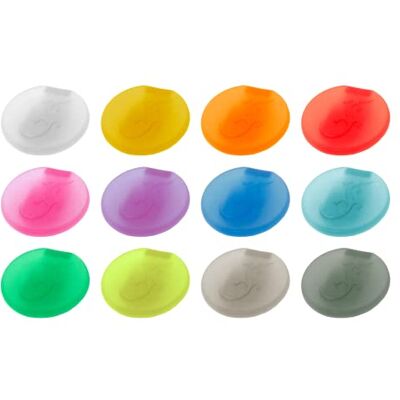 Lurch 210229 Lot de 12 marqueurs de verre colorés pour marquer les verres 12 couleurs Lurch 210229 Lot de 12 marqueurs de verre colorés pour marquer les verres 12 couleurs