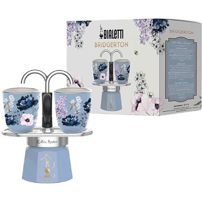 Bialetti Set Mini Express Bridgerton, 2 en céramique inclus, ne convient pas pour l'induction Bialetti Set Mini Express Bridgerton, 2 en céramique inclus, ne convient pas pour l'induction