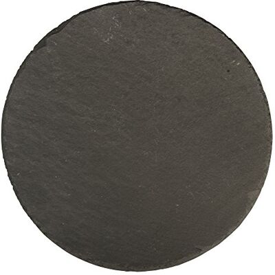 Rayher Plateau en ardoise rond, gris, 1 pce., Ø20cm, utilisation multiple, présentation d’aliments, décoration de table, dessous de plat-56532000 Rayher Plateau en ardoise rond, gris, 1 pce., Ø20cm, utilisation multiple, présentation d’aliments, décoration de table, dessous de plat-56532000