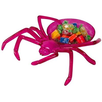 FIESTAS GUIRCA Assiette araignée lilas pour bonbons FIESTAS GUIRCA Assiette araignée lilas pour bonbons
