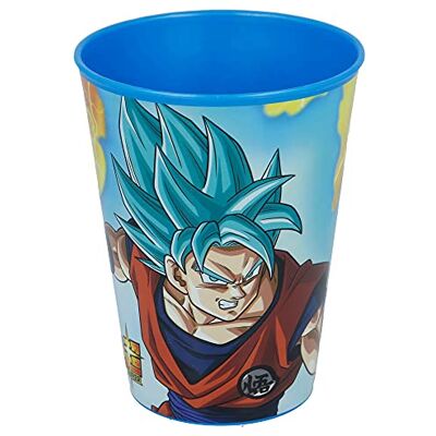 Stor Gobelet Enfant Dragon Ball 260ml en Plastique Réutilisable, Incassable, Sans BPA Verre Idéal pour Enfants à la Maison et à l'École Stor Gobelet Enfant Dragon Ball 260ml en Plastique Réutilisable, Incassable, Sans BPA Verre Idéal pour Enfants à la Maison et à l'École
