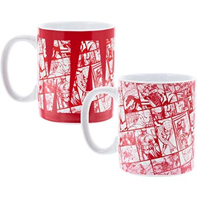 Paladone Mug avec logo Marvel changeant de chaleur PP7979MC Paladone Mug avec logo Marvel changeant de chaleur PP7979MC