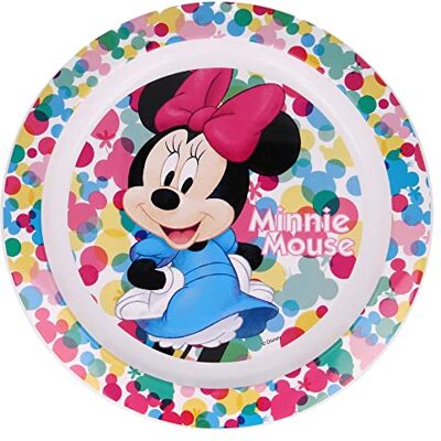 Stor Assiette Micro Kids Minnie Feel Good, Unique, Standard Stor Assiette Micro Kids Minnie Feel Good, Unique, Standard