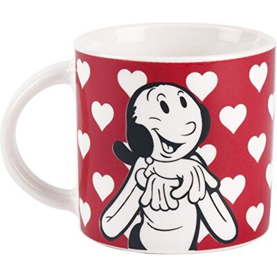 Excelsa Olivia 1 tasse à café, porcelaine, rouge, 1 unité Excelsa Olivia 1 tasse à café, porcelaine, rouge, 1 unité