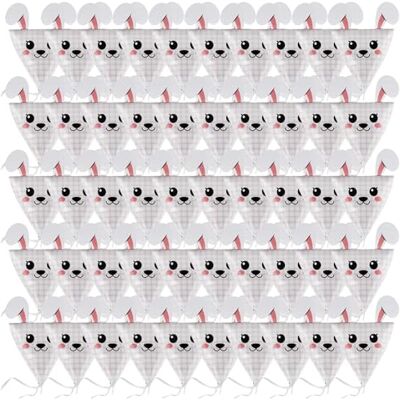 Uqezagpa Lot de 50 boîtes à bonbons colorées pour Pâques Lapins Boîtes à friandises avec motifs colorés pour printemps Uqezagpa Lot de 50 boîtes à bonbons colorées pour Pâques Lapins Boîtes à friandises avec motifs colorés pour printemps