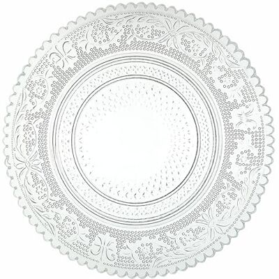Villa d'Este Modèle - Ensemble de 6 Assiettes à Pain Impériales Transparentes - Assiettes à Pain Villa d'Este Modèle - Ensemble de 6 Assiettes à Pain Impériales Transparentes - Assiettes à Pain