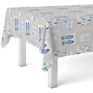 Nappe en Oilcloth Fish Oil Martina Home - 180 x 140 cm Nappe en Oilcloth Fish Oil Martina Home - 180 x 140 cm