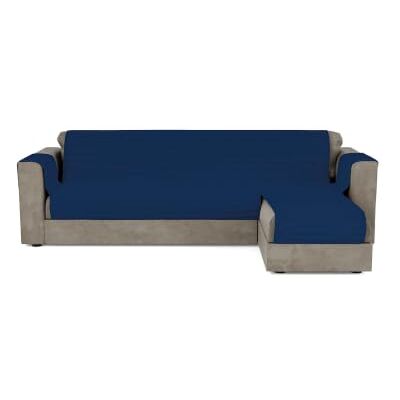 Italian Bed Linen Housse de canapé avec péninsule bleu foncé 190 cm Italian Bed Linen Housse de canapé avec péninsule bleu foncé 190 cm