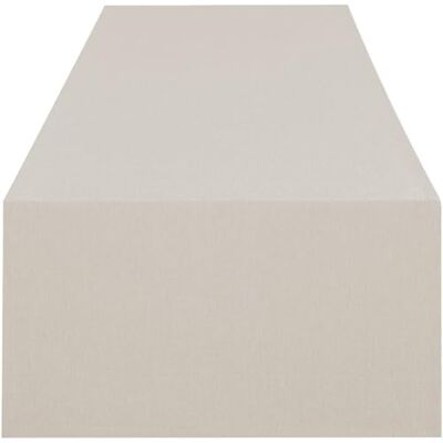 Delindo Lifestyle Chemin de table Wien Home Nappe anti-taches 40 x 140 cm Beige Gris sable Delindo Lifestyle Chemin de table Wien Home Nappe anti-taches 40 x 140 cm Beige Gris sable