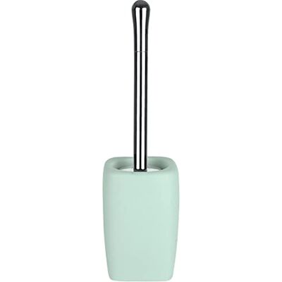 Spirella Brosse WC rétro en faïence 11,5 x 42 cm Vert pastel Spirella Brosse WC rétro en faïence 11,5 x 42 cm Vert pastel