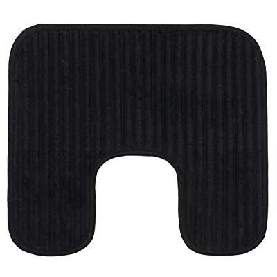 GÖZZE Berlin Tapis de Bain Noir Rectangulaire - Tapis de Bain GÖZZE Berlin Tapis de Bain Noir Rectangulaire - Tapis de Bain