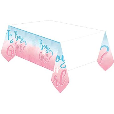 amscan 9911335 – Nappe en papier The Big Gender Reveal Party – 1,8 m x 1,2 m amscan 9911335 – Nappe en papier The Big Gender Reveal Party – 1,8 m x 1,2 m
