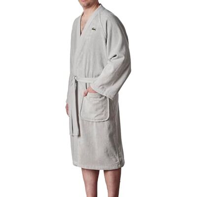 Lacoste Pique Robe Peignoir classique piqué 100% coton pour homme et femme, taille unique Femme (lot de 1) Lacoste Pique Robe Peignoir classique piqué 100% coton pour homme et femme, taille unique Femme (lot de 1)