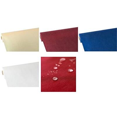 PAPSTAR , #82340 Soft Selection Nappe en tissu non tissé, aspect tissu, 25 m x 1,18 m, crème PAPSTAR , #82340 Soft Selection Nappe en tissu non tissé, aspect tissu, 25 m x 1,18 m, crème