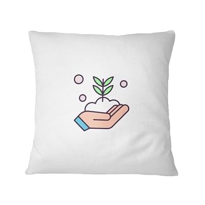 Bona Basics , Taie d'oreiller décorative Décoration de la Maison pour canapé, cafétéria, Taille: 60x60 cm, Couleur: Blanc Bona Basics , Taie d'oreiller décorative Décoration de la Maison pour canapé, cafétéria, Taille: 60x60 cm, Couleur: Blanc