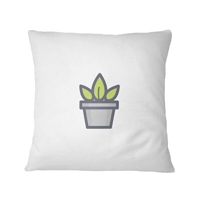 Bona Basics , Taie d'oreiller décorative Décoration de la Maison pour canapé, cafétéria, Taille: 60x60 cm, Couleur: Blanc Bona Basics , Taie d'oreiller décorative Décoration de la Maison pour canapé, cafétéria, Taille: 60x60 cm, Couleur: Blanc