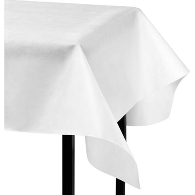 WOLTU Nappe Rouleau, Nappes Jetables Résistants à I'eau et aux Taches, Rouleaux de Nappes Non Tissées, Certifié Oeko-TEX, pour Fête Anniversaire 1,18x25m Blanc WOLTU Nappe Rouleau, Nappes Jetables Résistants à I'eau et aux Taches, Rouleaux de Nappes Non Tissées, Certifié Oeko-TEX, pour Fête Anniversaire 1,18x25m Blanc