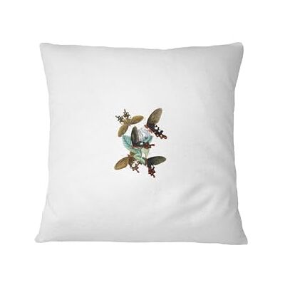 Bona Basics , Taie d'oreiller décorative Décoration de la Maison pour canapé, cafétéria, Taille: 60x60 cm, Couleur: Blanc Bona Basics , Taie d'oreiller décorative Décoration de la Maison pour canapé, cafétéria, Taille: 60x60 cm, Couleur: Blanc