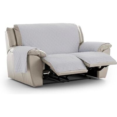 Eysa Bianco Housse de canapé réversible 2 x 2 relax pratique C/06 Eysa Bianco Housse de canapé réversible 2 x 2 relax pratique C/06
