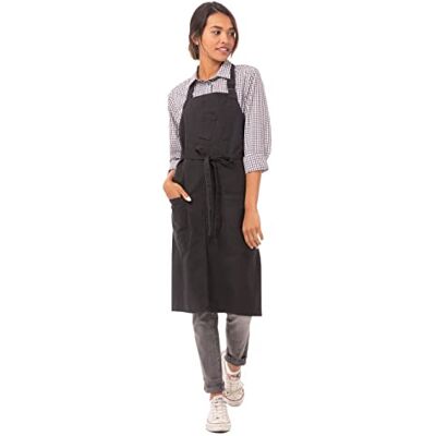 Chef Works Abkv053-sgy-0 Rockford sur toile Tablier, Acier, gris Chef Works Abkv053-sgy-0 Rockford sur toile Tablier, Acier, gris