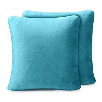 Amago Taie d'Oreiller, Sensation Cachemire (Lot de 2), 50 x 50 cm Essence Amago Taie d'Oreiller, Sensation Cachemire (Lot de 2), 50 x 50 cm Essence