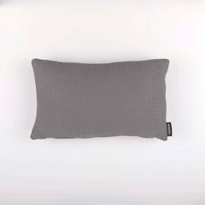 Belum Housse de coussin gaufrée grise 30 x 50 cm Belum Housse de coussin gaufrée grise 30 x 50 cm