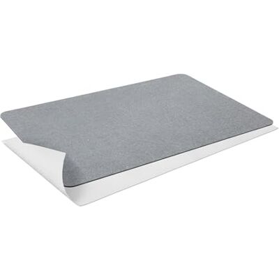 Relaxdays Tapis de bain en terre de diatomée 50 x 70 cm, absorbant l'eau, séchage rapide, antidérapant, gris Relaxdays Tapis de bain en terre de diatomée 50 x 70 cm, absorbant l'eau, séchage rapide, antidérapant, gris