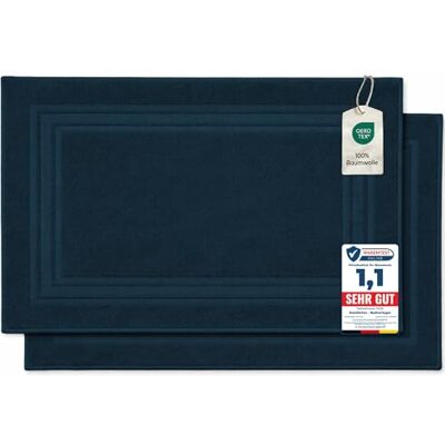 Sevval Kmf-badmatte 50x70 Bleu pétrole - Tapis de bain Sevval Kmf-badmatte 50x70 Bleu pétrole - Tapis de bain
