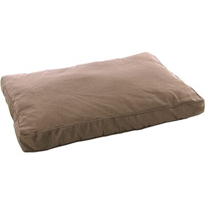 FLAMINGO Coussin Panama RECTANGULAIRE + Fermeture Eclair + Rebord Taupe 100x70x12CM FLAMINGO Coussin Panama RECTANGULAIRE + Fermeture Eclair + Rebord Taupe 100x70x12CM
