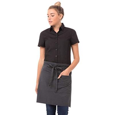 Chef Works Tablier de serveur demi-bistrot unisexe Chef Works Tablier de serveur demi-bistrot unisexe