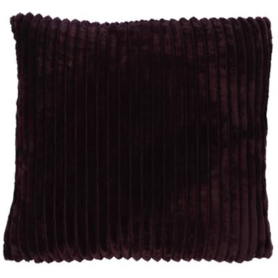Gözze Lot de 2 housses de coussin en velours côtelé, 50 x 50 cm, Couleur : Mûre, 40067-42-A2 Gözze Lot de 2 housses de coussin en velours côtelé, 50 x 50 cm, Couleur : Mûre, 40067-42-A2