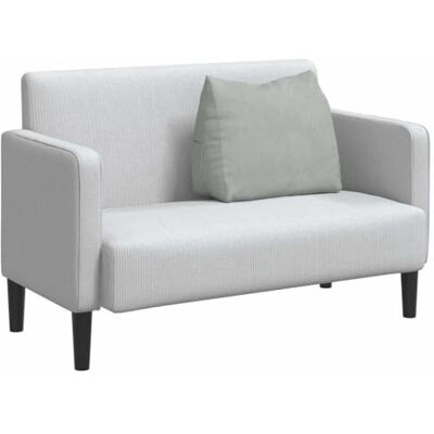 vidaXL Coussin de Dos Gris clair 60 x 20 x 50 cm vidaXL Coussin de Dos Gris clair 60 x 20 x 50 cm